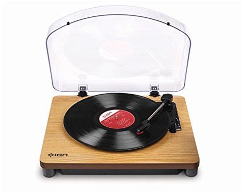 Ion Audio Classic Lp Wood Platine Vinyle Plus Convertisseur Usb Pour