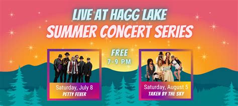 summer concerts at hagg lake 2023 washington county parks