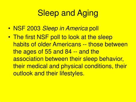 Ppt Sleep And Aging Powerpoint Presentation Free Download Id4774377