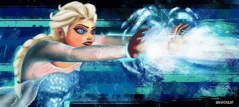 Elsa Icy Blast 01 By Kroizat On Deviantart