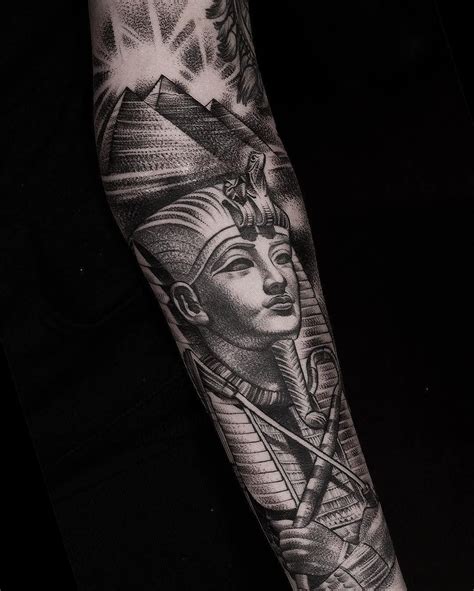 egyptian half sleeve by danielbacz at inkdependenttattoos in edinburgh scotland