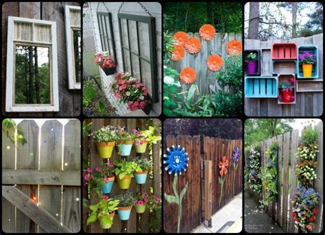 30 Cool Garden Fence Decoration Ideas Page 5 Of 5 Fence Decor Diy