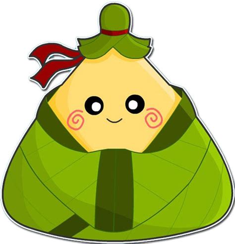名站推薦 tips：2021年6月8日 更新失效連結 total 13 ». 卡通传统汉服粽子,源文件,PSD分层素材,免费下载 - 绘艺素材网