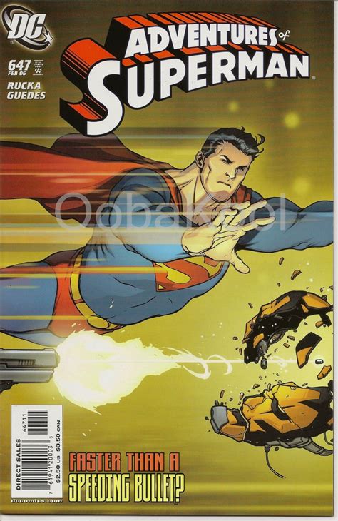 Comic Books Superman Faster Than A Speeding Bullet Dc Comics February