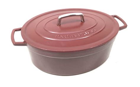 I own a martha stewart oven, too. Lot - Martha Stewart 8 Quart Cast Iron Dutch Oven