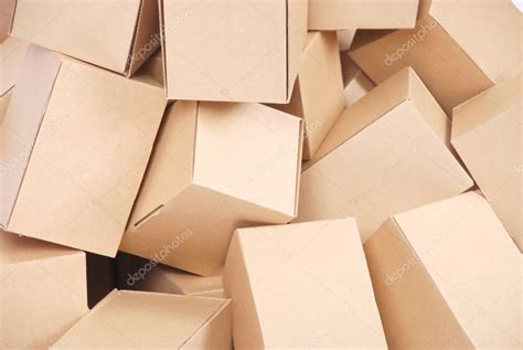 Cardboard Boxes Background — Stock Photo © Akova777 4497253