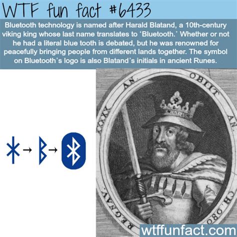 The Meaning Behind The Bluetooth Symbol Wtf Fun