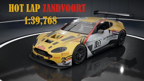 Hot Lap Circuit Zandvoort Amr V Vantage Gt Assetto Corsa