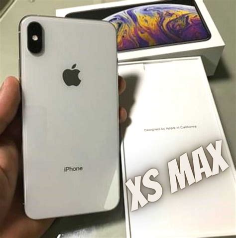 Iphone Xs Max Apple 64gb Prateado 65 12mp Ios