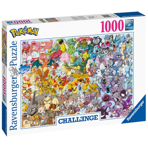 Challenge Pokemon Puzzle 1000 Pieces Toys Toy Street Uk