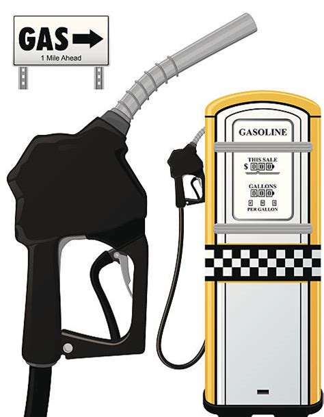 Vintage Fuel Pumps Illustrations Royalty Free Vector Graphics And Clip