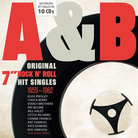 Various 10 Cd A And B Original 7 Rocknroll Hit Singles 55 62 10cd