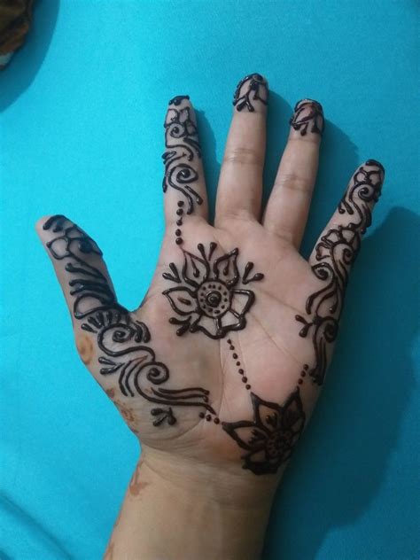 Henna Hand Tattoo Hand Tattoos Mehndi Henna Hennas