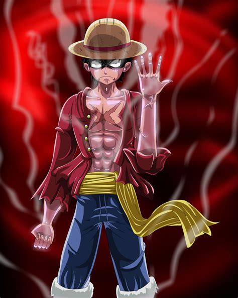 Also if you are wondering why his gear 2 smoke has lot of pink it's, because i tried to go for the strong world movie gear 2. 2y Luffy by bocodamondo on Newgrounds