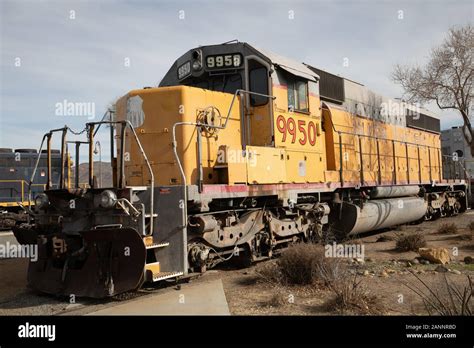 Union Pacific 9950 On Display At The Western America Railroad Museum At