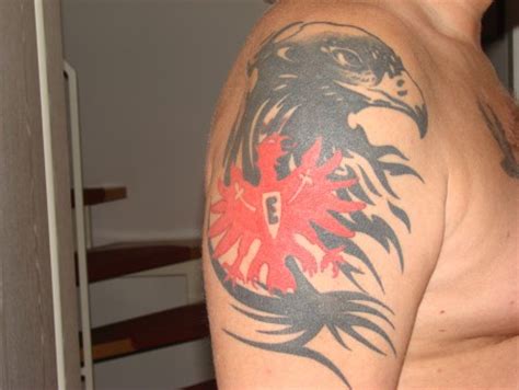 Das treffen der stecher steht unter den 50. Jigsaw: Eintracht Tribal Adler | Tattoos von Tattoo ...