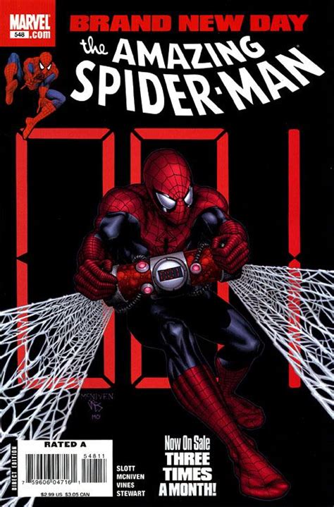 Amazing Spider Man 548 By Steve Mcniven And Dexter Vines Amazing Spider