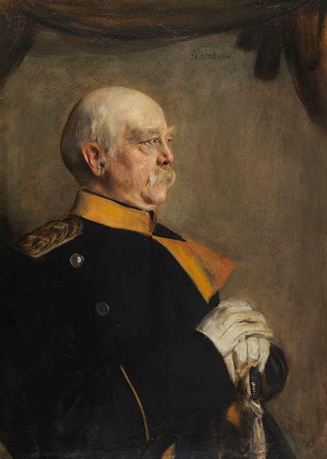 Franz Seraph Von Lenbach Otto Fürst Von Bismarck 1894 Mutualart
