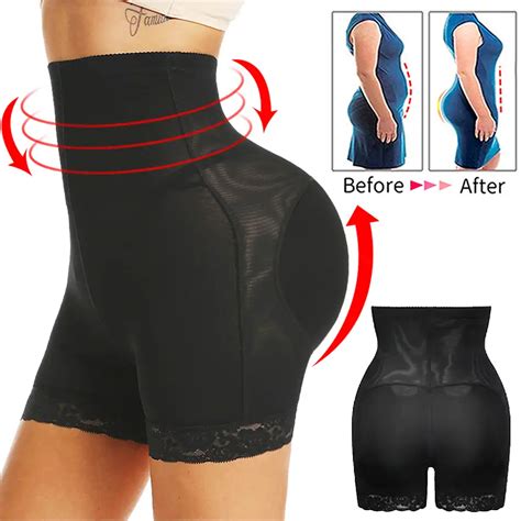 Lazawg Women Butt Lifter Padded Shapewear Enhancer Control Panties Body