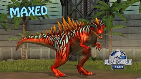 Metriacanthosaurus Maxed Ll Jurassic World The Game Ll Youtube