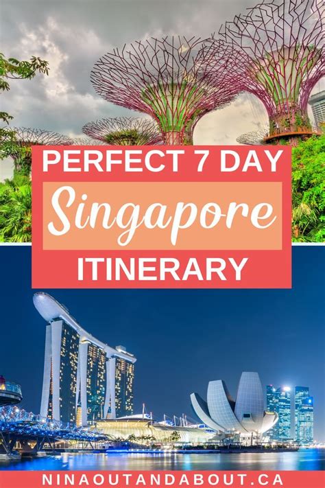 the perfect 7 day singapore itinerary in 2023 singapore itinerary singapore travel asia travel