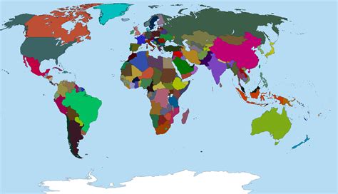 Colored Blank World Map Images And Photos Finder