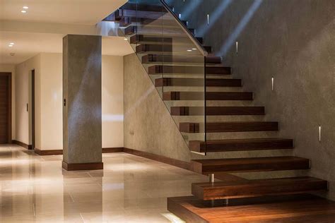 Our wf floating staircase is a cantilevered timber stair uniquely crafted in a light and open design. Cantilever Staircase | Floating Stairs Construction | Canal Architectural