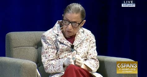 Watch Ruth Bader Ginsburg Condemn Confirmation Hearings