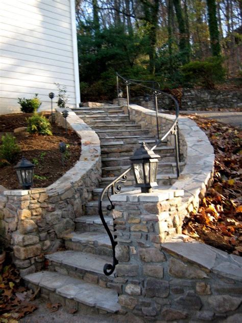 Outdoor Stair Railing Ideas Railings Outdoor Outdoor Stairs