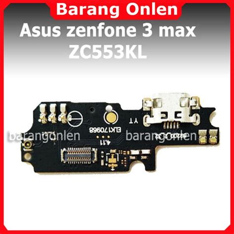 Tu kalau 10% boleh dapat inspira cash. Jual Asus Zenfone 3 Max ZC553KL usb charge konektor cas ...