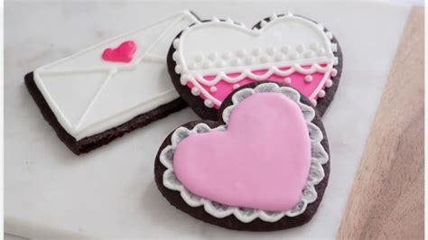 Quick And Easy Valentines Day Cookies Youtube