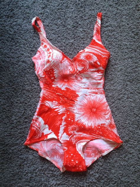 vintage bathing suit small swimsuit 1960 70s one piece etsy vintage bathing suits