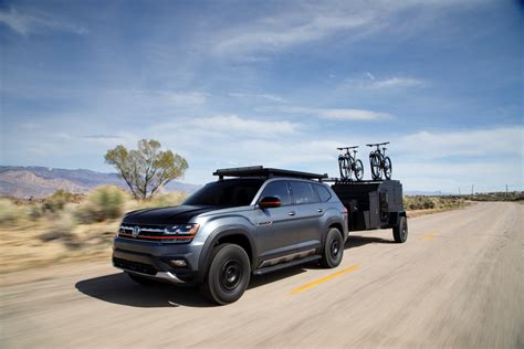 The Volkswagen Atlas Basecamp Concept Wants To Be A Badass Overlander