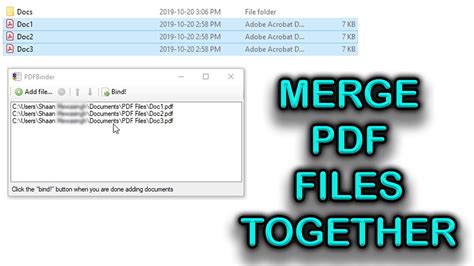 Combining Pdf Files