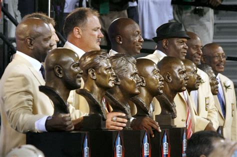 Induction To Pro Football Hall Of Fame Culminates Impressive Nfl