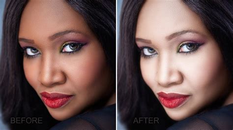 How To Whiten Or Lighten Skin In Photoshop Change Face Color From