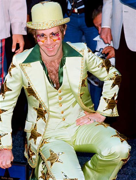1975 Photos Elton Johns Outfits Through The Years Rolling Stone
