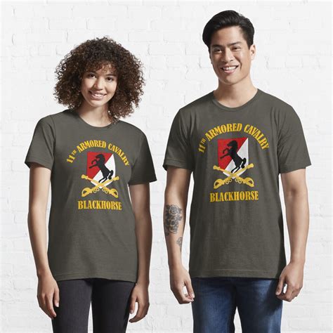11th Armored Cavalry Veteran T Shirt For Sale By Militaryvetshop