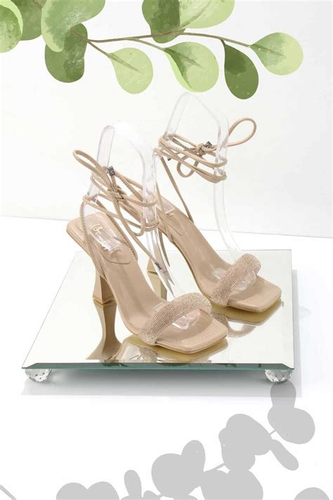 Bambi Nude Kadın Abiye Ayakkabı K05156080309 Fiyatı Yorumları Trendyol
