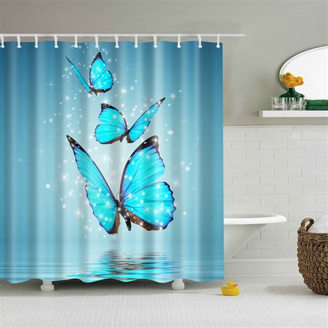 Butterfly Shower Curtain Hooks Aplusldesignx