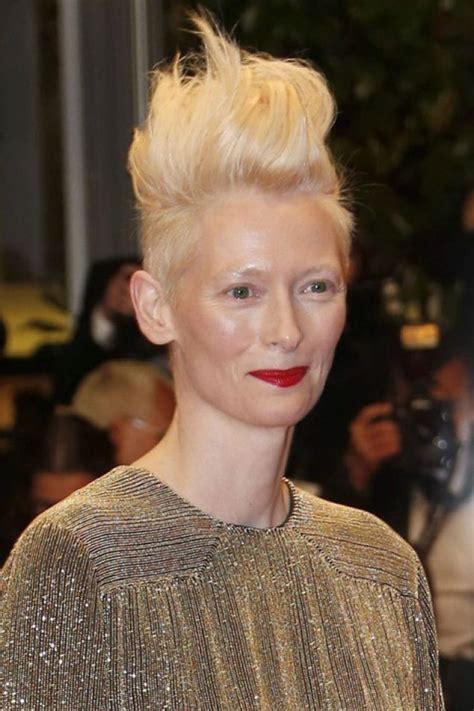 For those of you wondering, you can call him by her name. Tilda Swinton, original como siempre, en Cannes | Тильда ...