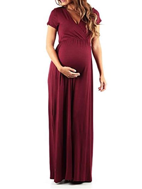 Sexy Dance Maternity Maxi Dress Pregnant Women Long Gown Wrap Photography Photo Shoot Props V
