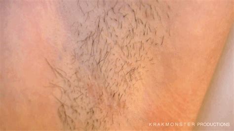 K R A K M O N S T E R Productions Uneven Armpit Stubble Closeups Hair