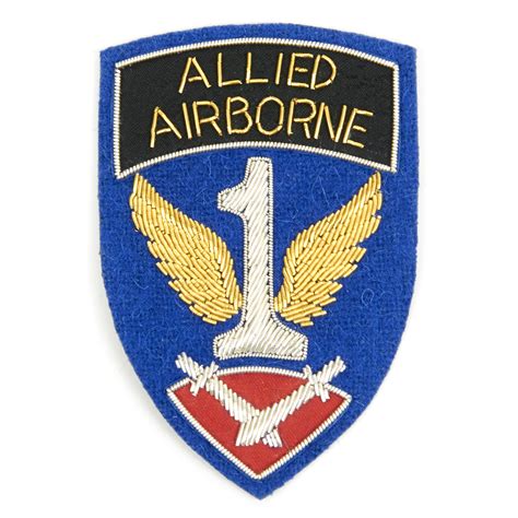 Us Wwii 1st Allied Airborne Army Schulter Patch Ebay