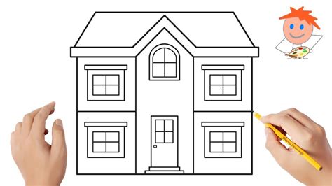How To Draw A House 5 Easy Drawings Youtube