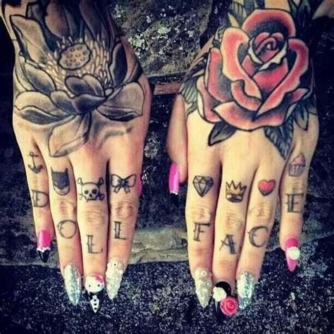 70 Beautiful Finger Tattoo Ideas Gravetics Knuckle Tattoos Hand