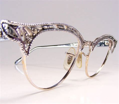 Vintage Winged Glasses Fashion Eye Glasses Retro Glasses Frames