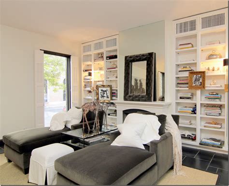 Chaise longues by brenda antin flank a sculpture in the living room of actor patrick dempsey's malibu home, which was decorated by estee stanley. COTE DE TEXAS: Gorgeous Townhouse Revisited: Now For Sale ...