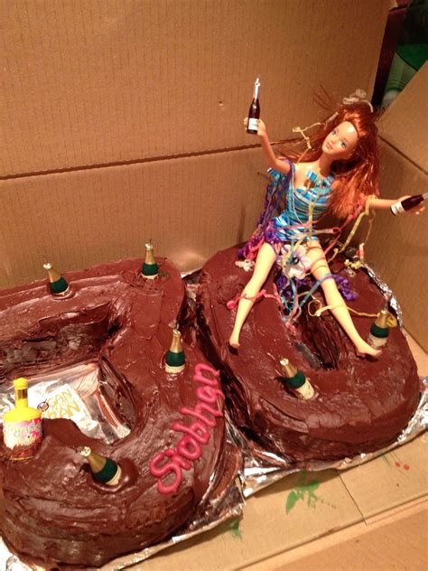 My Drunken Barbie Cake Barbie Cake Cake Birthday Cake