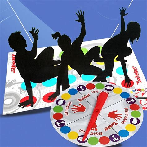 2018 Fun Indoor Twister Toy Game For Children Adult Sports